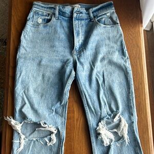 Abercrombie and Fitch the 90s straight ultra high-rise Jean size 4